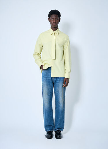 Jil Sander 经典领带衬衫  黄色 jil0160003