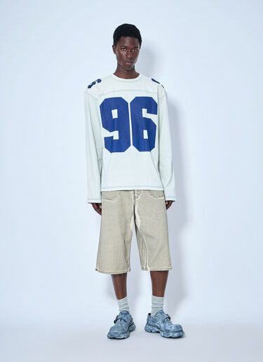 Acne Studios ワイドレッグデニムショーツ ベージュ acn0165011