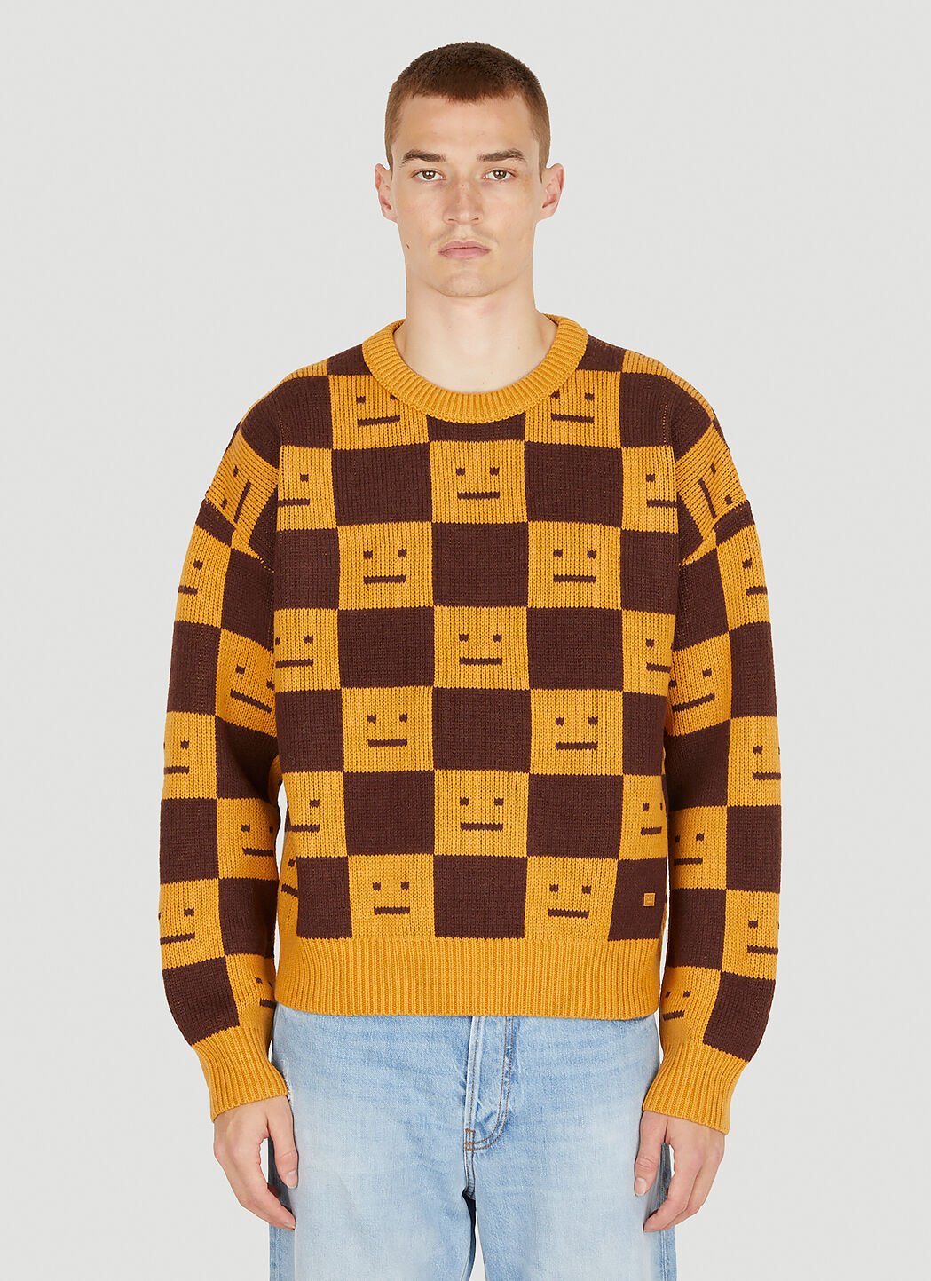 Acne studios orange sweater best sale