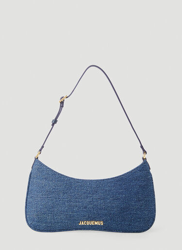 Jacquemus Le Bisou Denim Shoulder Bag Blue jac0251099