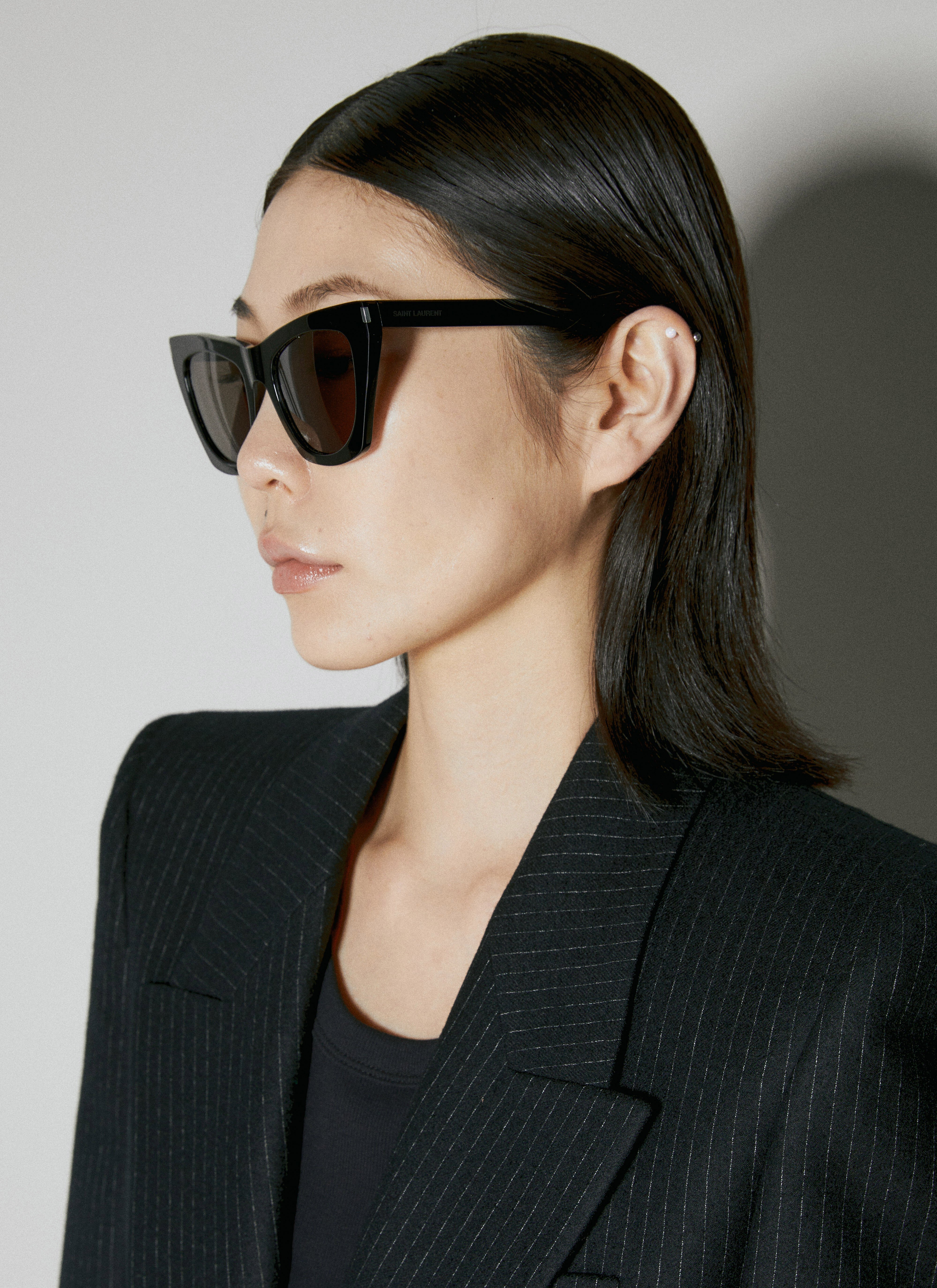 Balenciaga New Wave 214 Kate Sunglasses Black bcs0253001