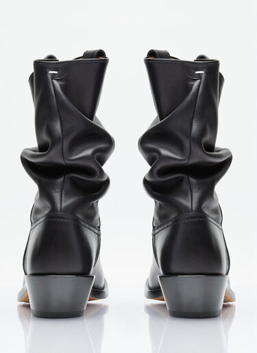 Maison Margiela Tabi Western Boots Black mla0153027