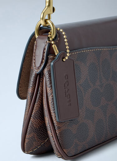 Coach Jet Shoulder Bag In Signature Canvas Brown coa0264041