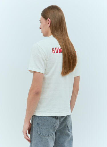 Human Made 图案印花针织T恤  白 hmd0154014