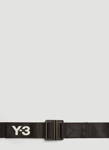 Y-3 Classic Logo Belt Black yyy0349018