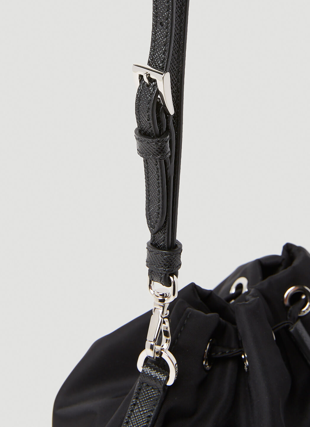 Prada Women s Vela Pouch Bag in Black LN CC