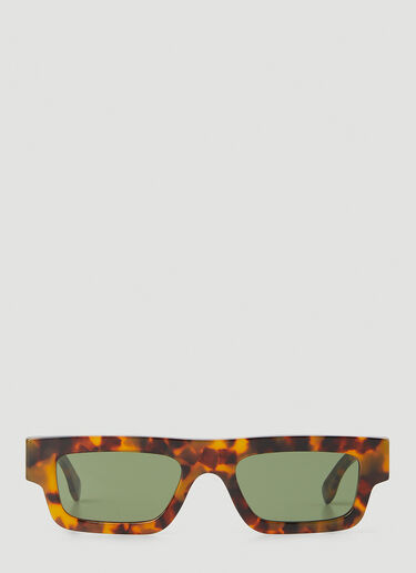 RETROSUPERFUTURE Colpo Spotted Havana Sunglasses in Brown | LN-CC®
