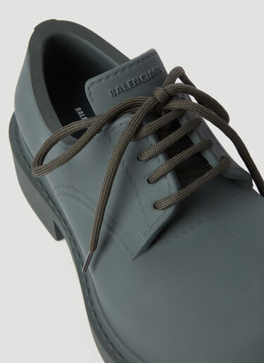 Balenciaga Steroid Derby Shoes Grey bal0155037
