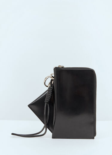 Dries Van Noten Patent Leather Wallets Black dvn0158037