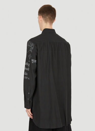 Yohji Yamamoto India Shirt Black yoy0150014