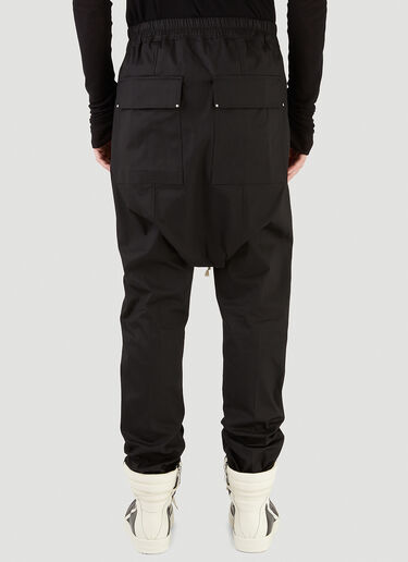 Rick Owens 抽绳长裤 黑 ric0145013