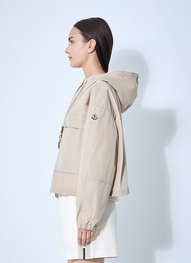 Moncler ソーヴァン・ショートパーカージャケット  ベージュ mon0260005