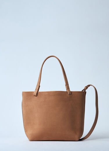 The Row Small Park Tote Bag Brown row0259017