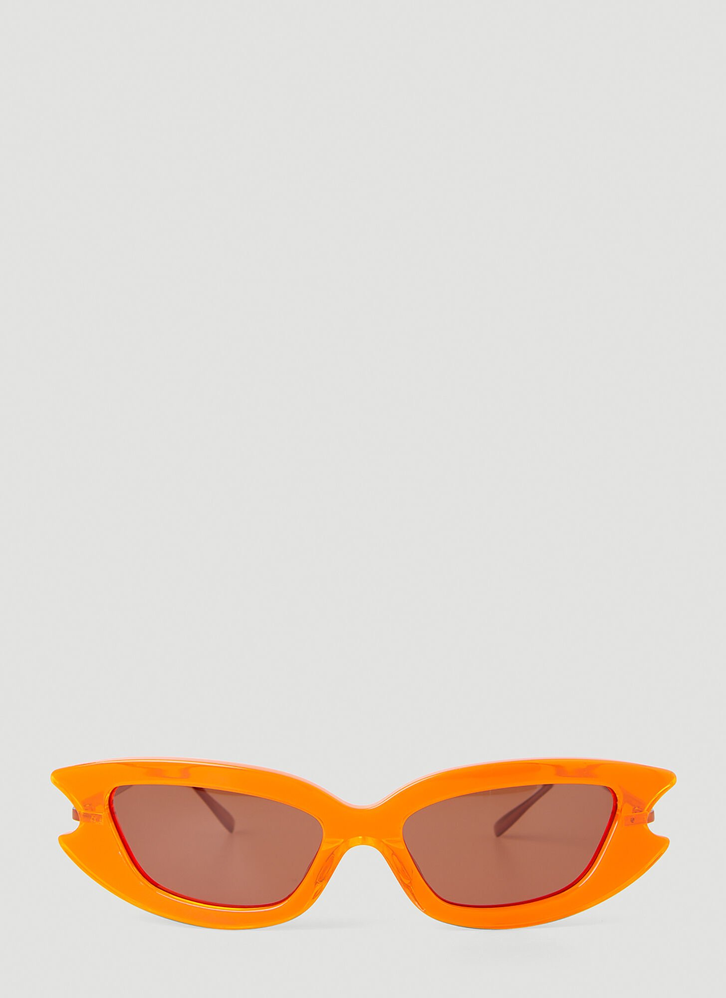 Paula Canovas Del Vas Diablo Sunglasses In Orange