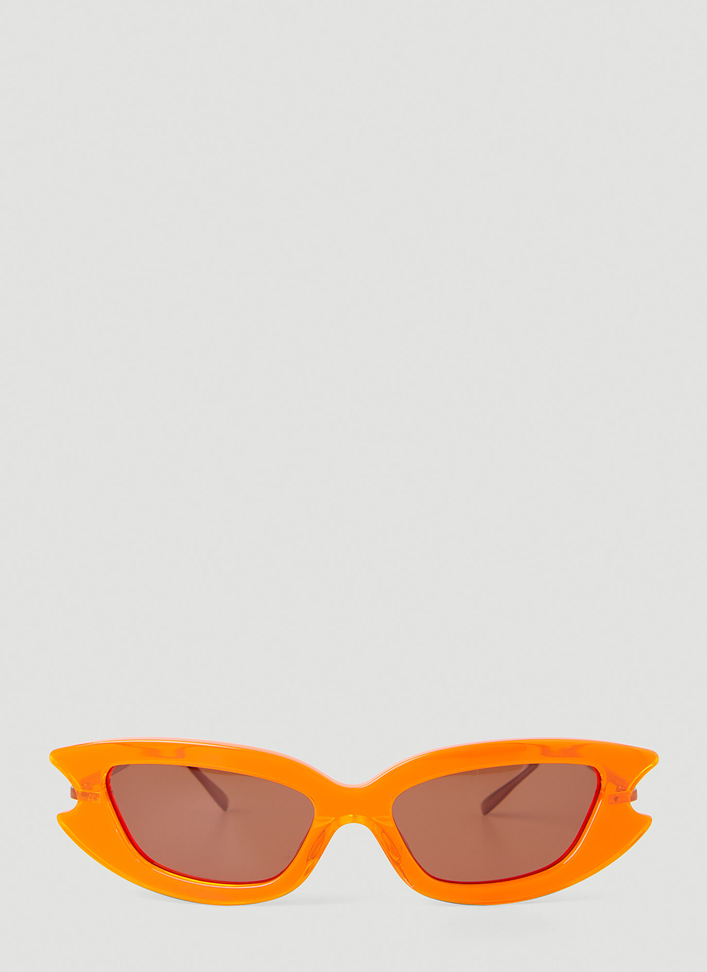 Paula Canovas Del Vas Diablo Sunglasses In Orange
