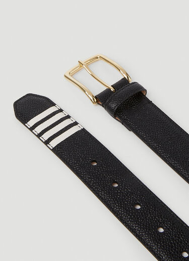 Thom Browne Four Bar Belt Black thb0151027
