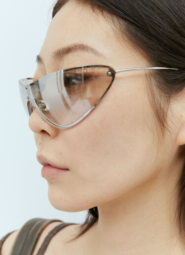 Acne Studios Metal Frame Sunglasses Silver cns0354004