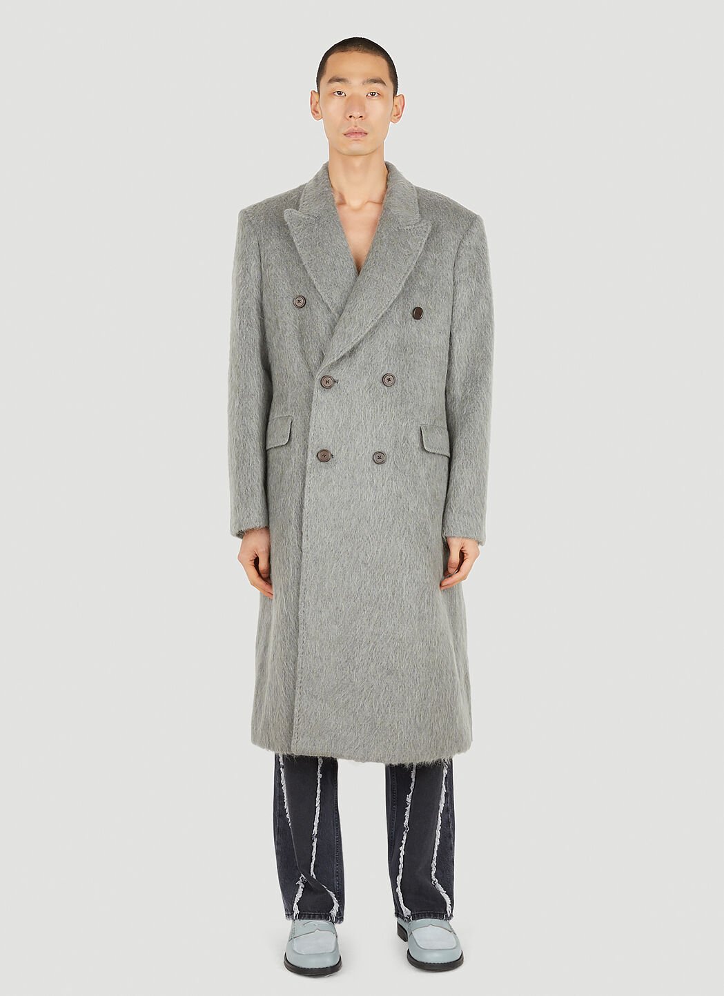 Our Legacy Men s Whale Coat in Grey LN CC