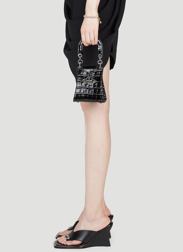 Vivienne Westwood 켈리 스몰 핸드백 블랙 vvw0253041