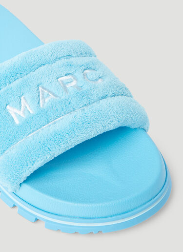 Marc Jacobs The Terry Slides Blue mcj0253002