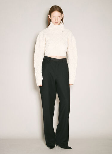 Jean Paul Gaultier Madonna Chest Sweater Cream jpg0258030