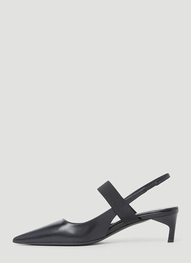Miu Miu Slingback Kitten Heels Black miu0252071