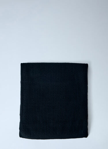 LN-CC® - Kiko Kostadinov: Grebe Scarf - Black Kiko Kostadinov Grebe Scarf Black kko0265009