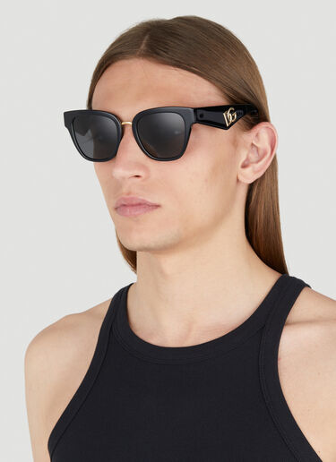 Crossed Sunglasses Dolce & Gabbana Crossed Sunglasses Black ldg0353002