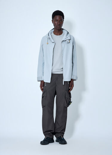 Stone Island Hooded Windbreaker Jacket Grey sto0164068