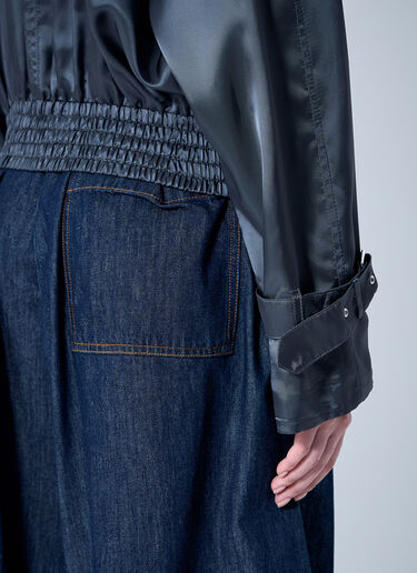Dries Van Noten Satin Bomber Jacket Black dvn0260002