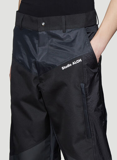 Studio Alch Patchwork Cargo Pants Black alc0338005