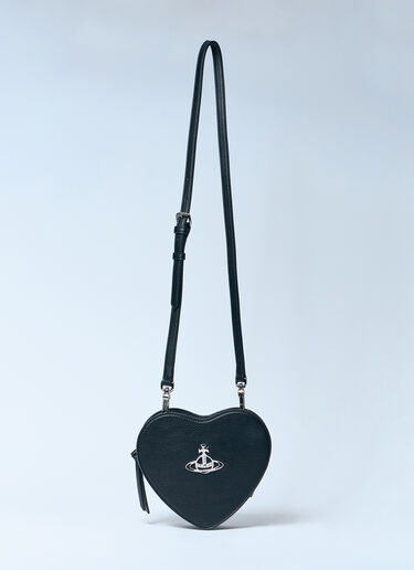 Vivienne Westwood Louise Heart Crossbody Bag Black vvw0259019