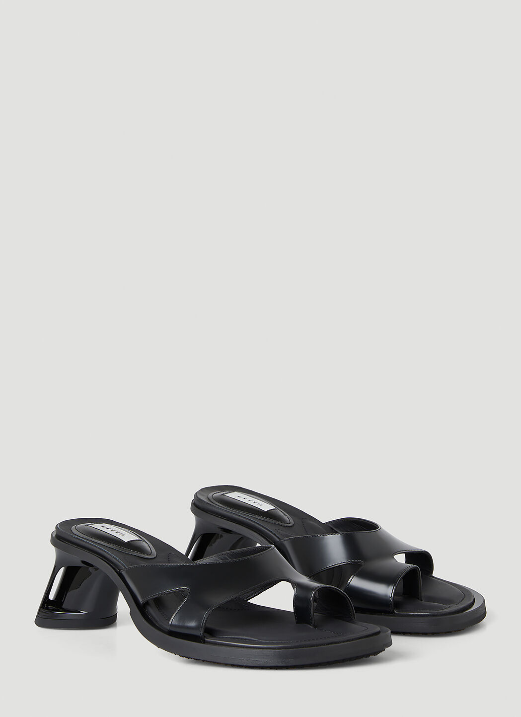 Eytys Ava Heeled Sandals in Black | LN-CC