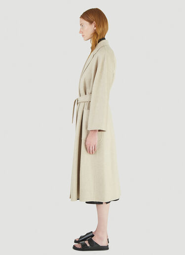 Max Mara Labbro Belted Coat Beige max0245006