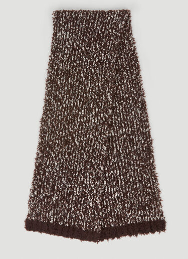 Acne Studios 촘촘한 스카프 브라운 acn0150082