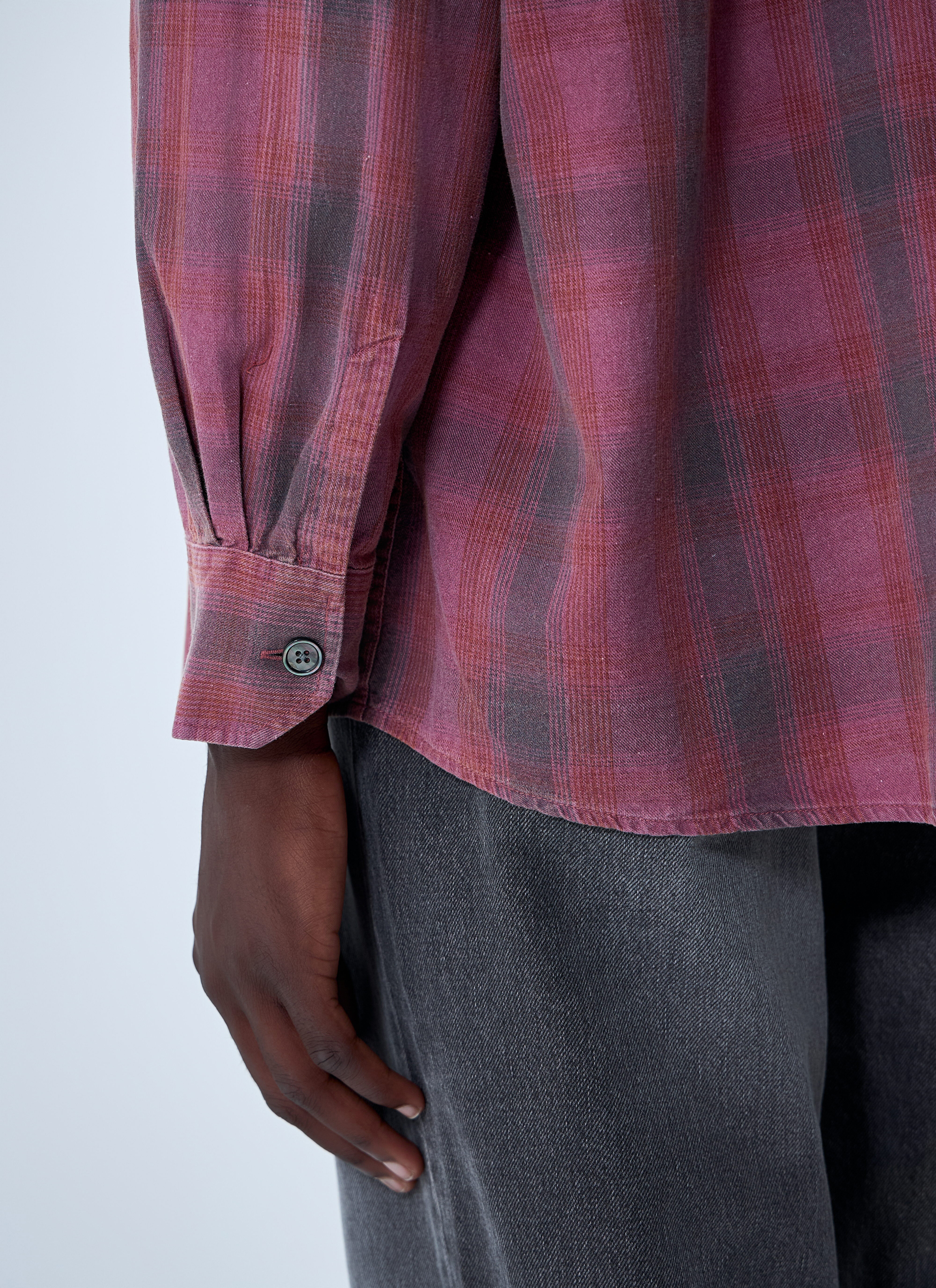 Our Legacy Men's' Borrowed Shirt in Red | LN-CC®