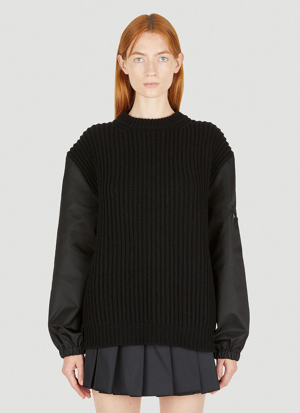 Military sweater black sale
