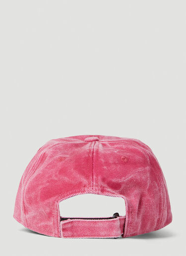 Acne Studios 方脸贴饰棒球帽 粉色 acn0351002