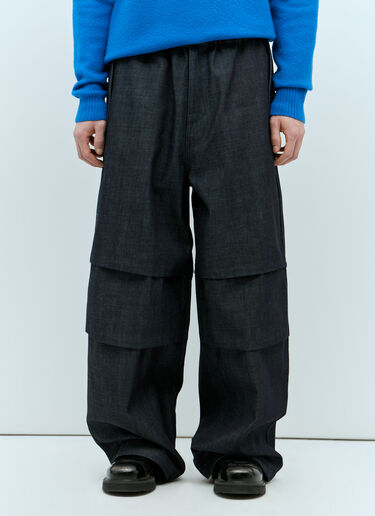 Jil Sander Balloon Denim Pants Grey jil0155006