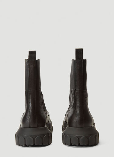 Rick Owens Mega Bozo Tractor Boots Black ric0142024