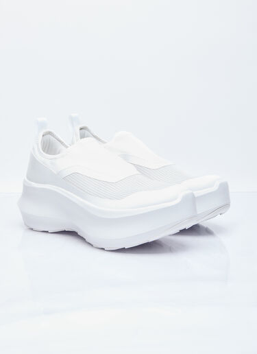 Comme Des Garçons x Salomon 슬립온 플랫폼 스니커즈  화이트 cds0354002
