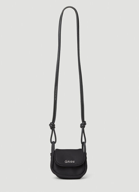 Acne Studios Knot Mini Shoulder Bag Brown acn0254005