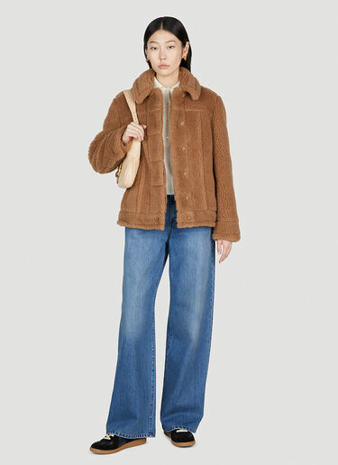 Max Mara テディベアジャケット キャメル max0253022