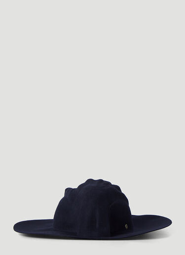 Flapper [프랑카] 와이드 브림 햇 블루 fla0245013