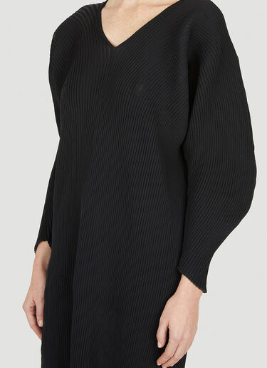 Issey Miyake Fluidity Arc 连衣裙 黑色 ism0251001