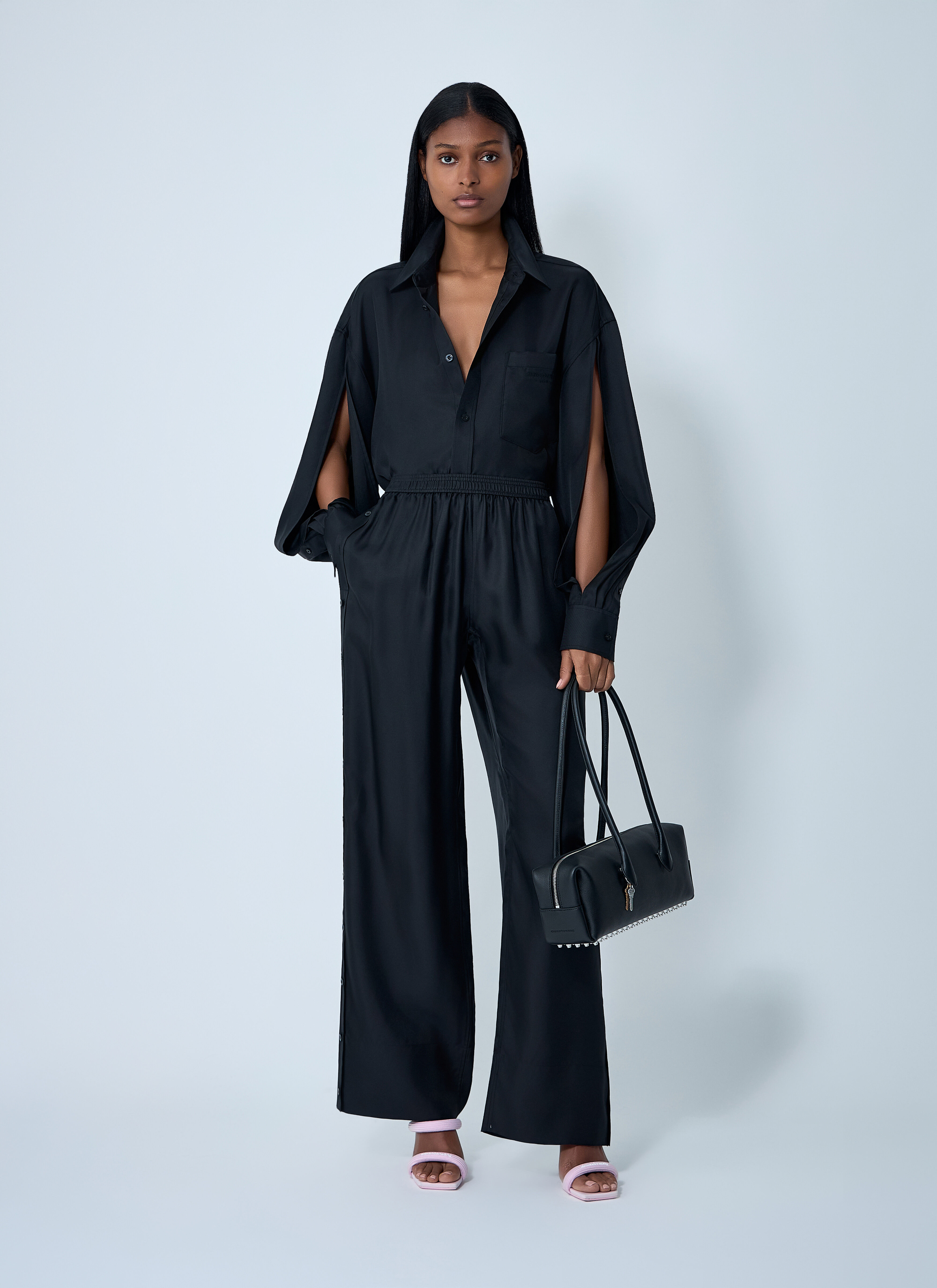 Alexander Wang Women's' Placket Pants in Black | LN-CC®