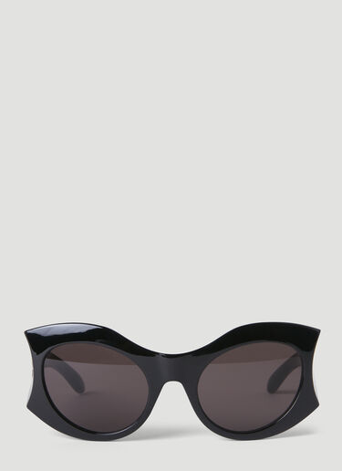 Balenciaga Hourglass 0256S Sunglasses Black bal0251142