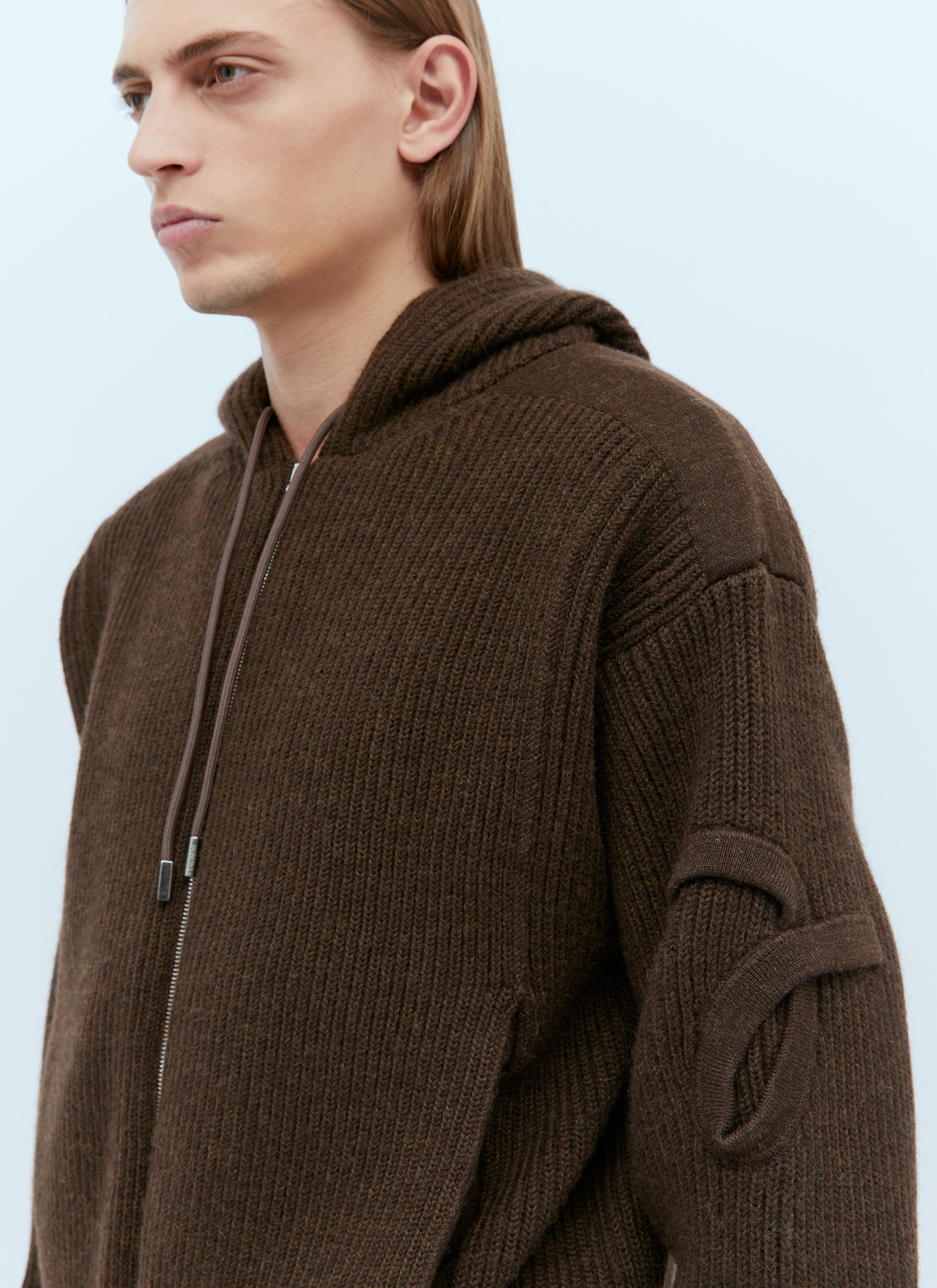  2024年おすすめのアイテム満載 in Cardigan Seville Maille La Men's' Jacquemus Dark LN-CC® | Brown トップス