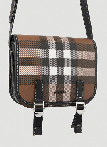 Burberry Check Crossbody Bag Brown bur0148068