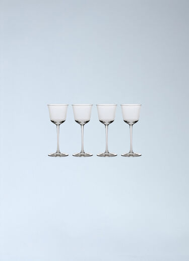 Serax x Ann Demeulemeester Set Of Four Grace Wine Glasses Clear wps0691765